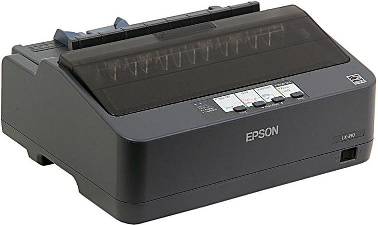 Printer matricor Epson LX-350, 9 pin, 347 cps, gri