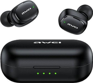 Kufje wireless Awei T13 Pro TWS, Bluetooth 5.1, me kuti karikimi, të zeza