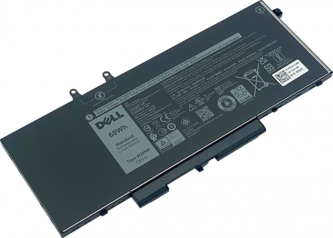Bateri për laptop Dell, 68Wh, Li-Ion