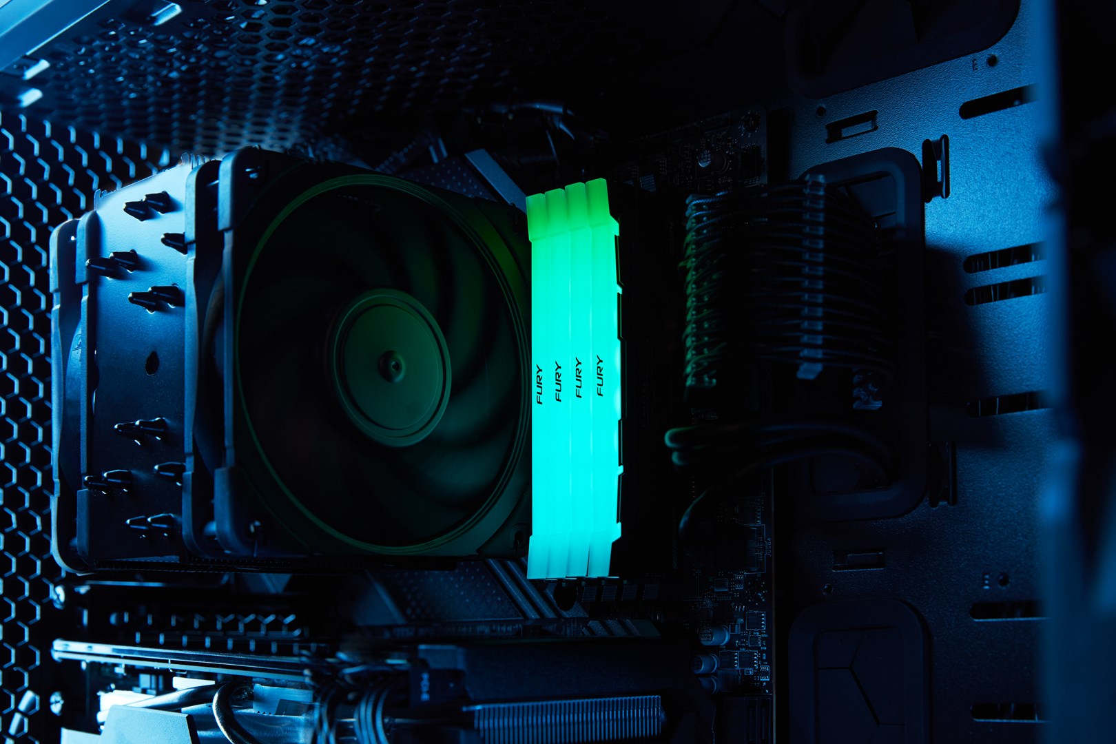 Memorie RAM Kingston FURY 16GB 3600MT/s DDR4 CL16 DIMM 1Gx8 Renegade RGB