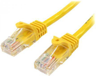 Kabllo StarTech RJ-45/RJ-45 45PAT10MYL, Cat.5e, U/UTP, 10m, e verdhë