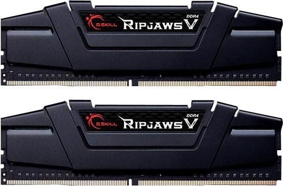 Memorie RAM G.Skill Ripjaws V, DDR4, 8 GB, 3200MHz, CL16 (F4-3200C16D-8GVKB), e zezë