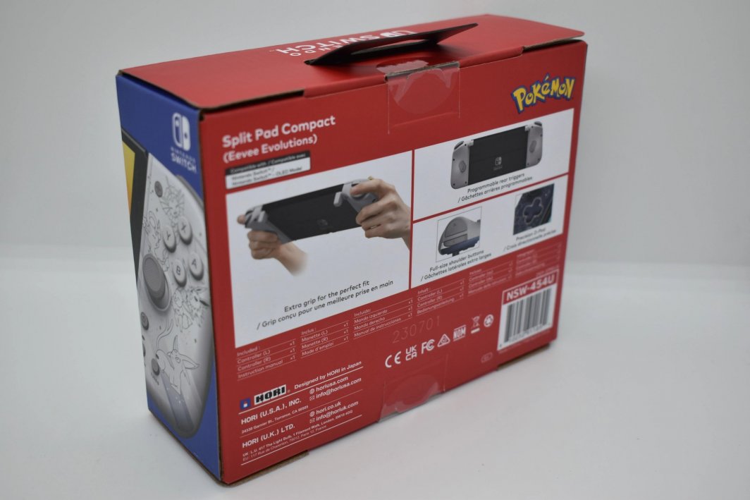 [OUTLET] Kontroller Nintendo Split Compact, wireless, shumëngjyrësh