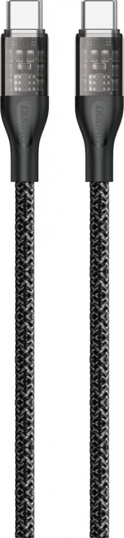 Kabllo USB Dudao DDA266, USB C në USB C, 1m, 120W, e zezë