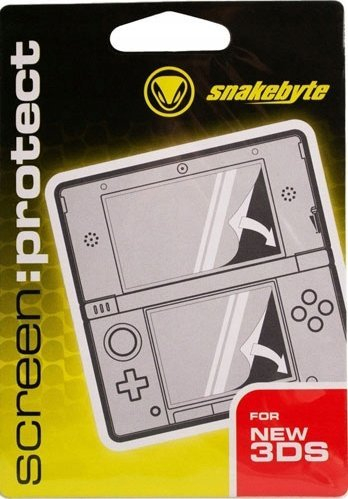 Folie mbrojtëse Snakebyte Screen Protect, për Nintendo New 3DS, transparente