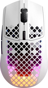 Maus SteelSeries Aerox 3 Snow Wireless 2022 (62608), i bardhë