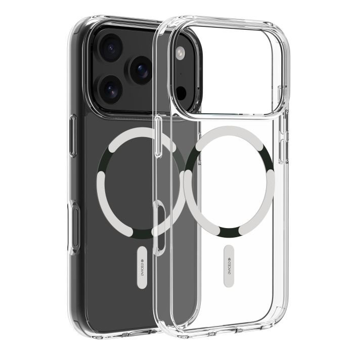 Dviced MagSafe iPhone 17 Pro Max Clear Case, White