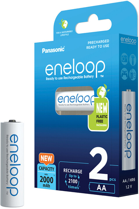Батерии PANASONIC Eneloop HR6 AA 3MCCE/2BE