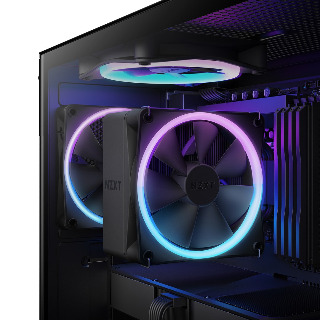 Ftohës CPU T120 RGB, 4 tuba nxehtësie, 120 mm, i zi