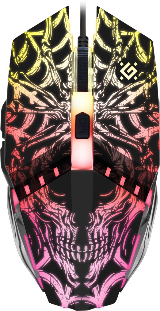 Mouse Defender GM-670L, оптички, 2400 DPI, црн
