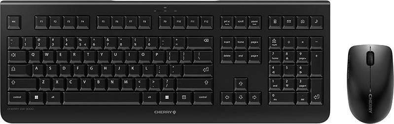 Сет тастатура и глушец Cherry DW 3000 JD-0710EU-2, безжичен, USB, црн