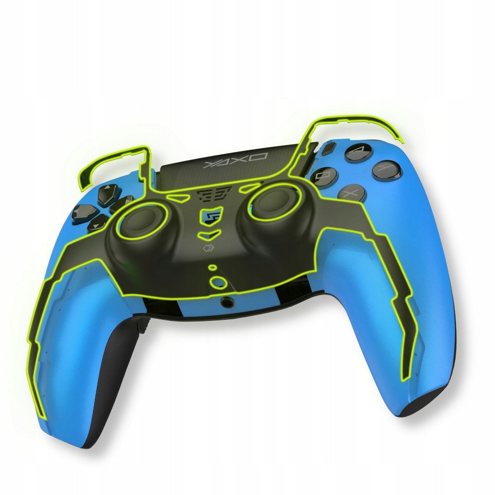 Безжичен гејмпад Hornet Fury Elite, за PS4 PC Андроид, Блутут УСБ, сина боја