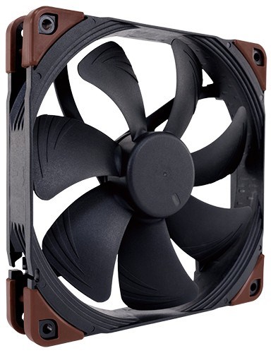 Ftohës Noctua NF-A14 industrialPPC-2000, 14 cm, i bronztë / i zi