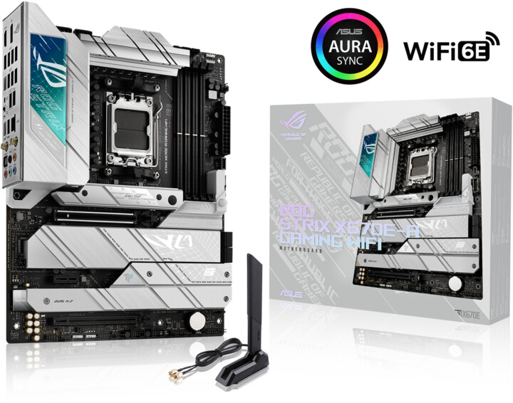 Pllakë amë ASUS ROG STRIX X670E-A GAMING WIFI - AMD X670