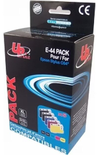 Касета со боја UPrint, сет 4 парчиња, алтернатива за Epson T0441 T0442 T0443 T0444, повеќебојна