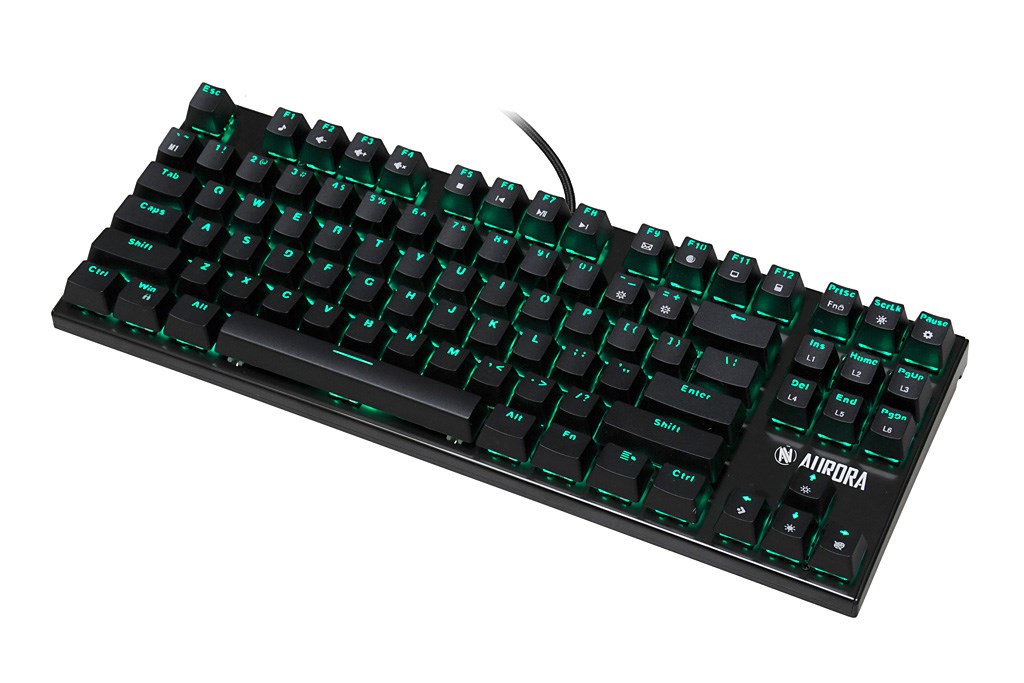 Tastierë iBOX Aurora K-2R, Blue Switch, RGB, e zezë