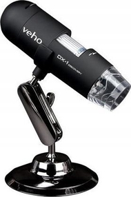 Mikroskop digjital Veho DX-1, USB, 2MP, zmadhim deri 200x, i bardhë