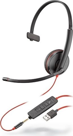 Kufje Poly Blackwire C3215, të zeza