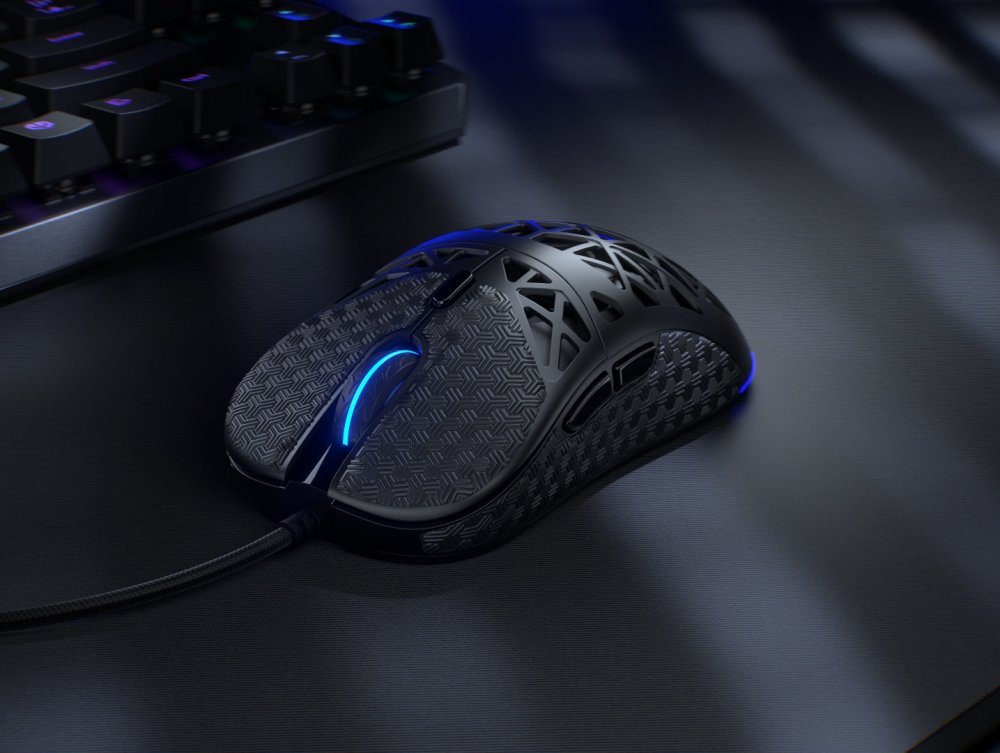 Гејмерски глушец ENDORFY LIX, USB Type-C, 8000DPI, црн