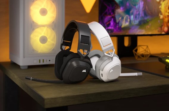 Kufje Corsair CA-9011296-EU, wireless, Bluetooth, të bardha
