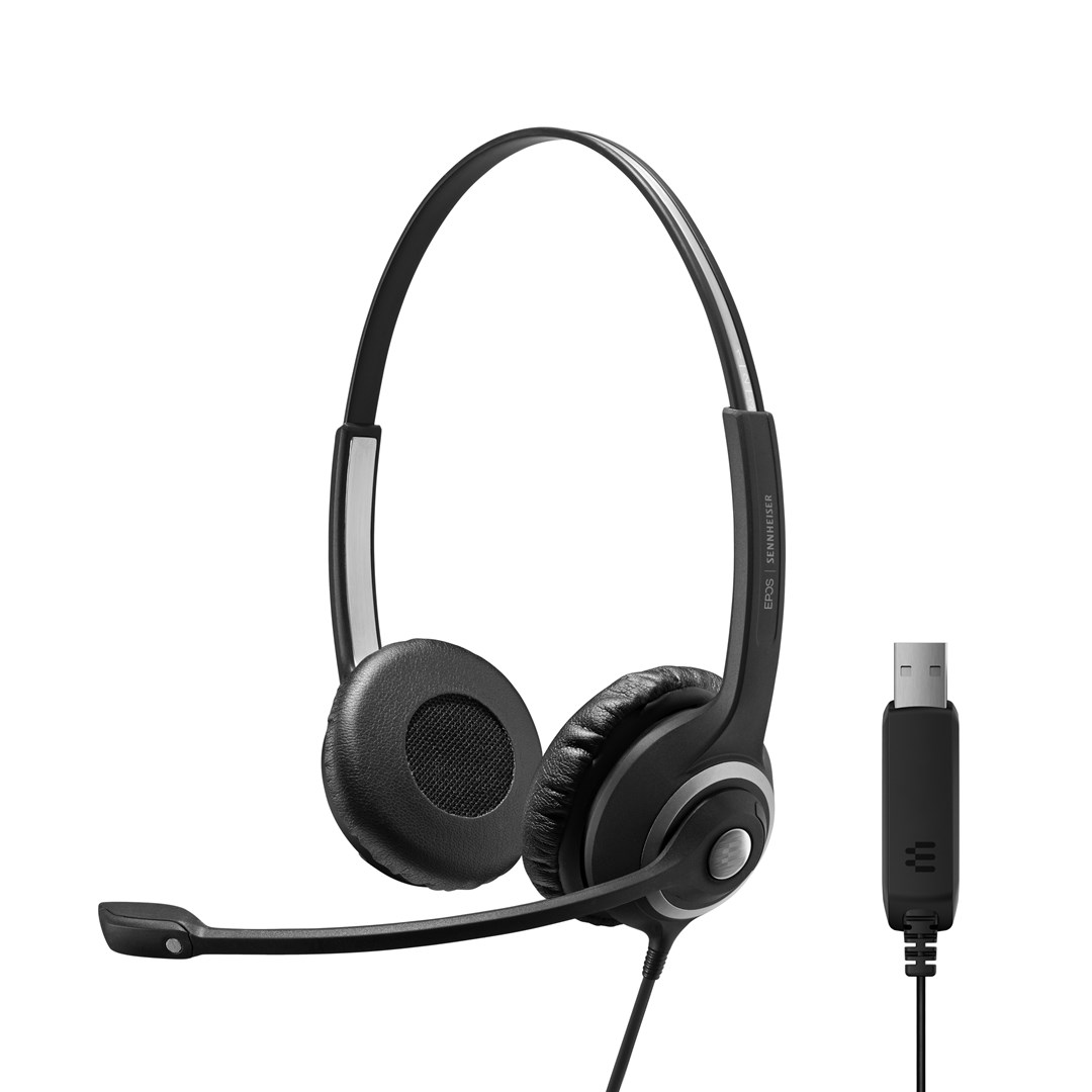 Kufje EPOS SENNHEISER IMPACT SC 260 USB, të zeza