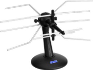 Antena e brendshme TV Telkom Telmor DSP, DVB T2, filtër 5G LTE, e zezë