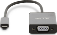 Adapter USB C në VGA LMP, për laptop dhe PC, gri