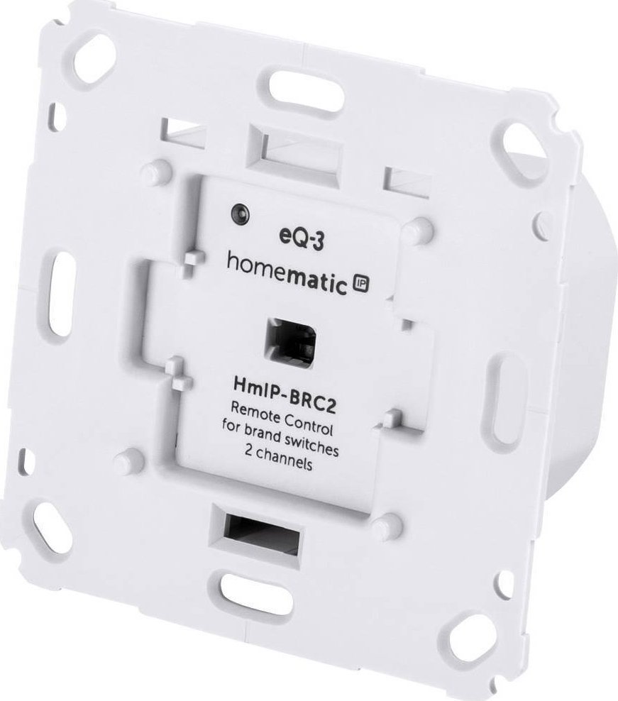 Buton muri Homematic IP HMIP-BRC2, 2 taste, i bardhë