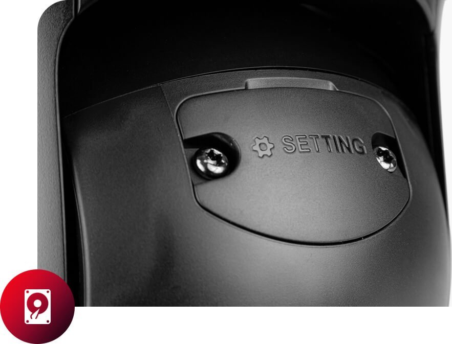 Kamerë IP HiLook Hikvision PTZ-N2MP, 2MP, PTZ rrotulluese, e bardhë