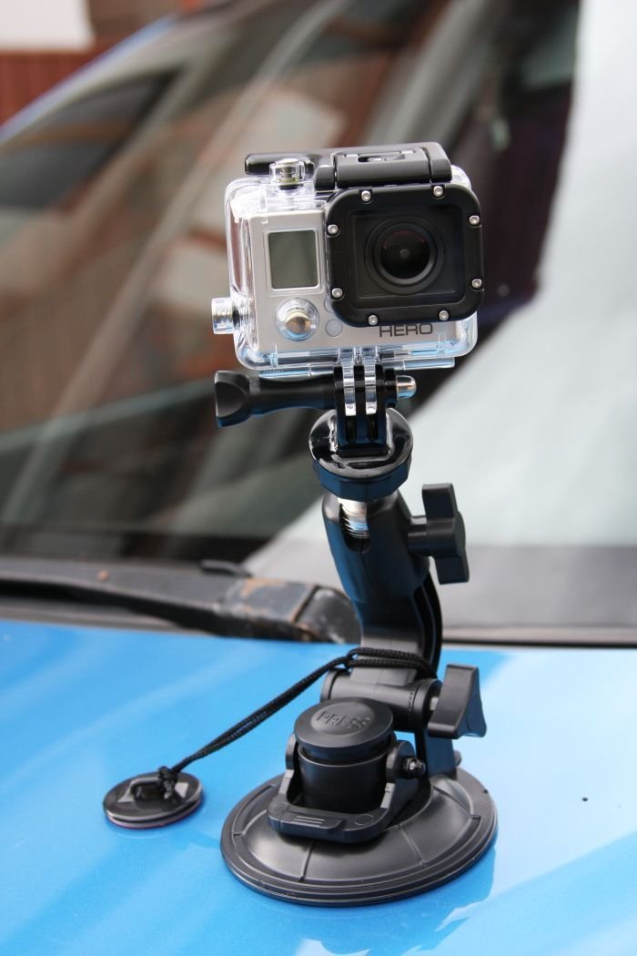 Aksesor sigurie Xrec Safety Mount, camera tethers për GoPro, me ngjitës 3M VHB