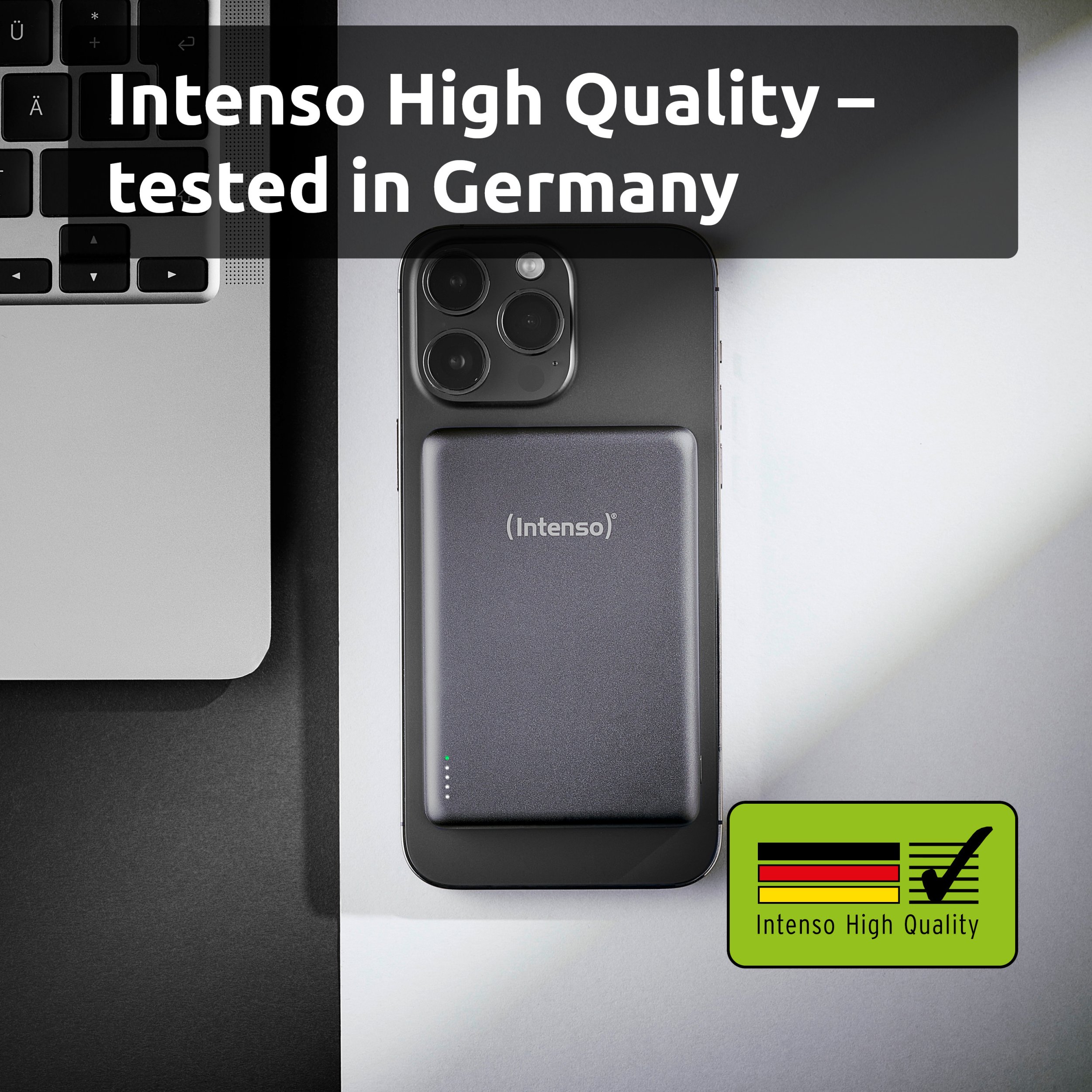 Powerbank Intenso MW10000, 10000mAh, USB C PD 20W, gri