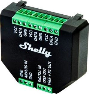 Modul zgjerues Shelly Plus Add-On, për matje temperature dhe lagështie