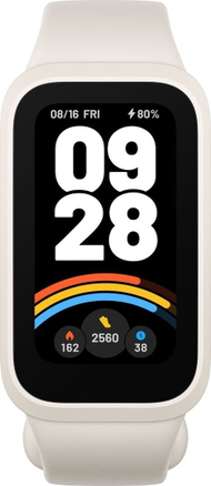 Byzylyk inteligjent Xiaomi Smart Band 9 Active, ekran AMOLED, rezistent ndaj ujit, i bardhë