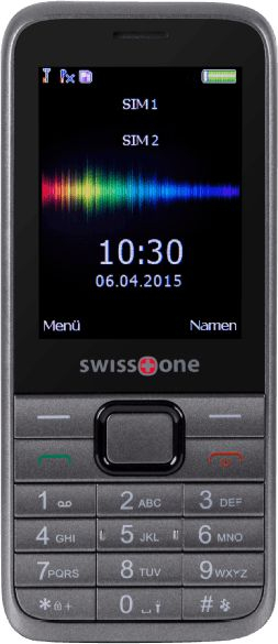 Telefoni Swisstone Dual SIM, 1.3MP, gri