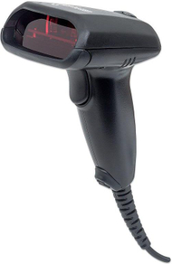 Skaner barkodesh Manhattan 177665, 1D, me kabllo, USB, i zi