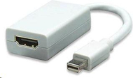 Përshtatës AV PremiumCord DisplayPort Mini - HDMI, i bardhë