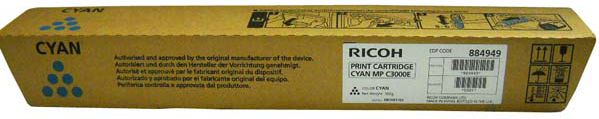 Toner për printer Ricoh 888643 Original, i kaltër 