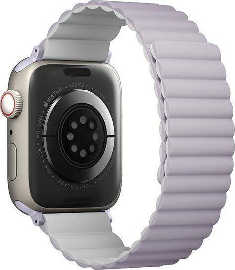 Rrip ore Uniq Revix për Apple Watch 38/40/41mm, magnetik, dyanshëm, lejla e bardhë