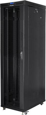 Kabinet rrjeti Lanberg FF01-8047-12BL, 19" 47U, ngarkesë 800kg, i zi