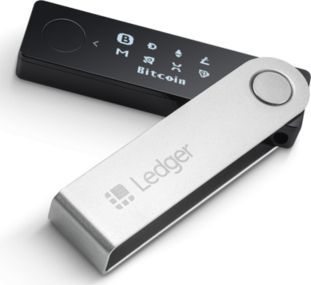 Pajisje për kriptovaluta Ledger Nano X, e zezë