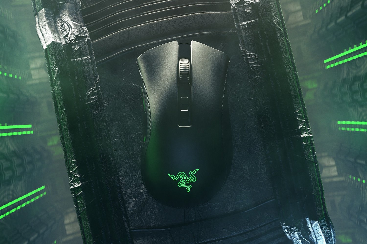 Maus Razer DeathAdder V2 Pro, Gaming, Bluetooth+USB Type-A, i zi