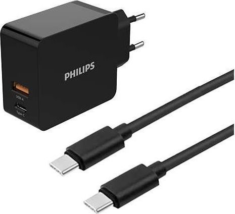 Karikues Philips DLP2621C/12, 1x USB-A, 1x USB-C, 3A