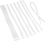 Set zgjatues kabllosh Kolink Core Pro 12VHWPR Type 2, 16AWG, me gërshetim PET, i bardhë