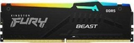 Memorie Kingston Fury Beast RGB, DDR5, 16 GB, 6000 MHz, CL36, KF560C36BBE2A-16