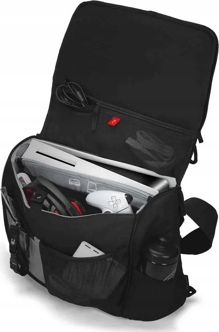 Çantë laptopi Dicota CATURIX CURRIDUR, 15.6", messenger, e zezë