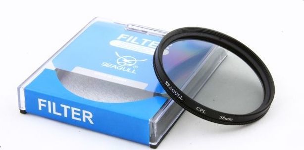 Поларизационен филтер Seagull CPL SHQ, 77mm, јапонско оптичко стакло, метален прстен