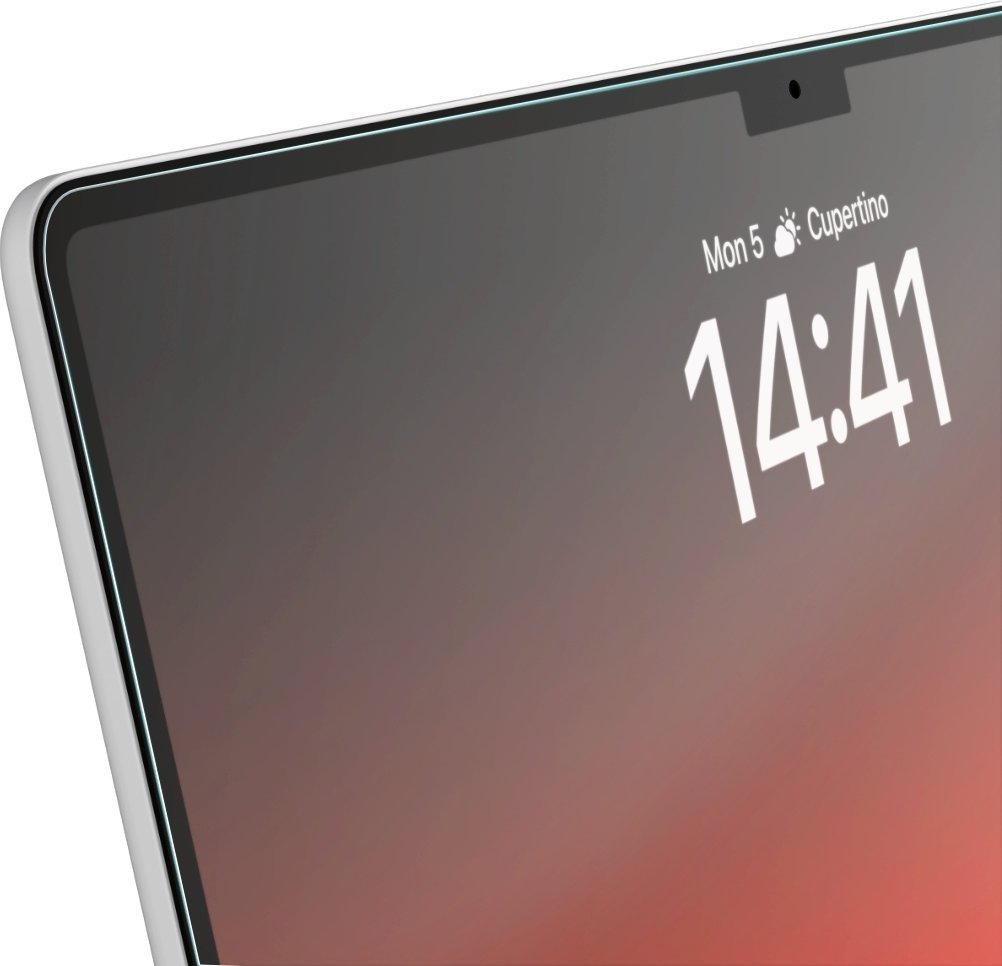 Film mbrojtës Grizz MatteScreen Easy për MacBook Pro 13" 2020, anti-fingerprint, mat, transparent