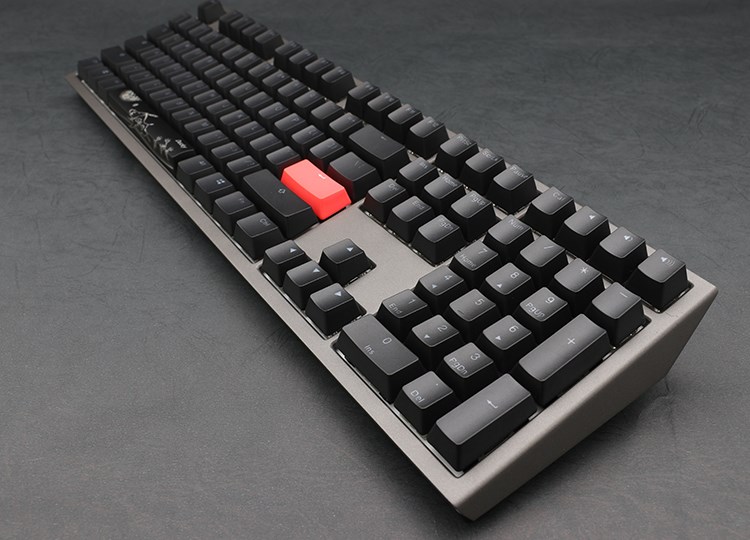 Tastierë Ducky Shine 7 PBT, MX Speed Silver, RGB, e hirtë