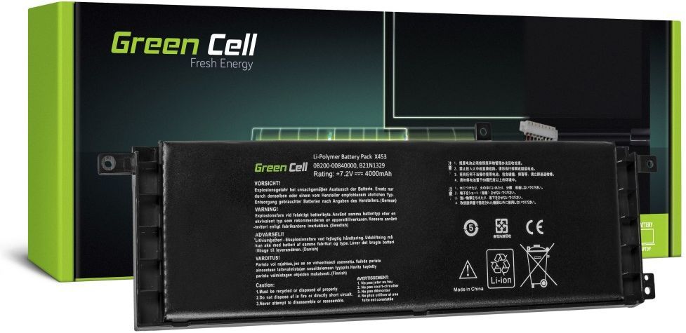 Bateri Green Cell B21N1329 Asus (AS80)