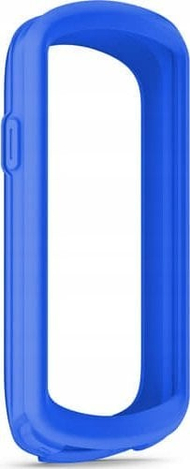 Mbulesë silikoni Garmin Edge 1040, me xham mbrojtës 9H, blu